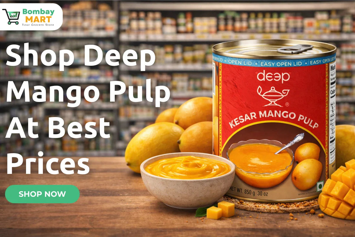 Shop Deep Mango Pulp at Best Price | Bombay Mart – Bombay Mart INC