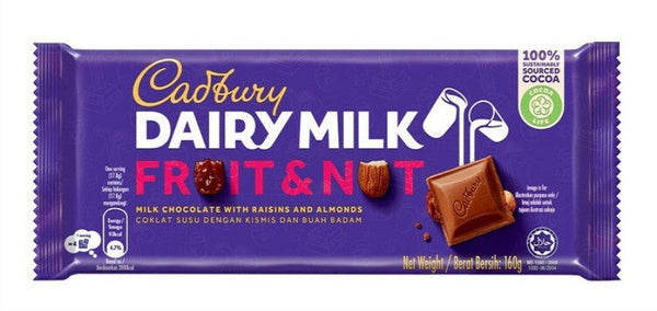 Cadburg Dairy Milk Fruit Nut