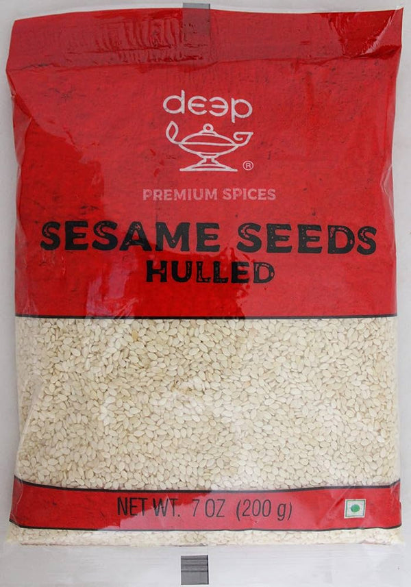 deep - sesame seeds - hulled