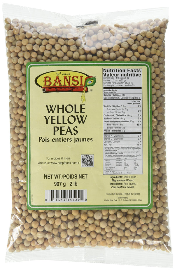 Bansi Whole Yellow Peas