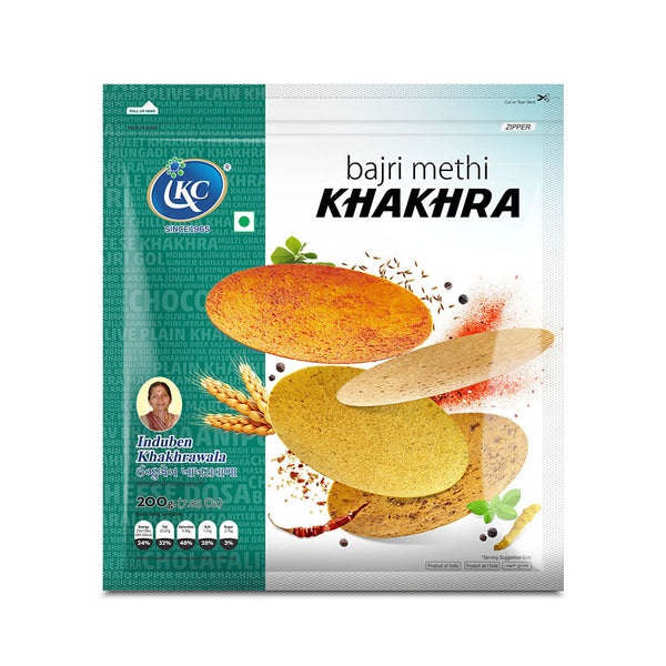 Induben Bajri Methi Khakhra