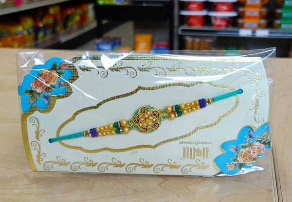 Golden Pearl Rakhi
