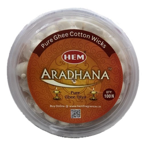 HEM ARADHANA PURE GHEE COTTON WICKS