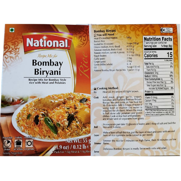 National Bombay Biryani